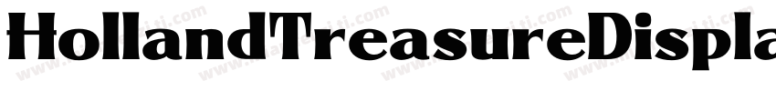 HollandTreasureDisplay Reg字体转换